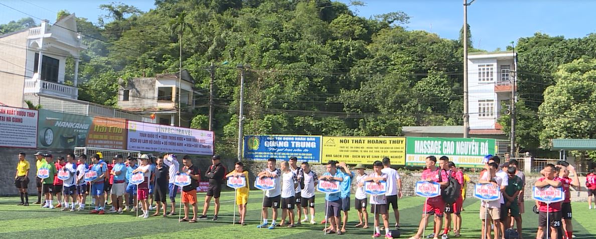 Khai mạc giải bóng đá Hà Giang league năm 2024