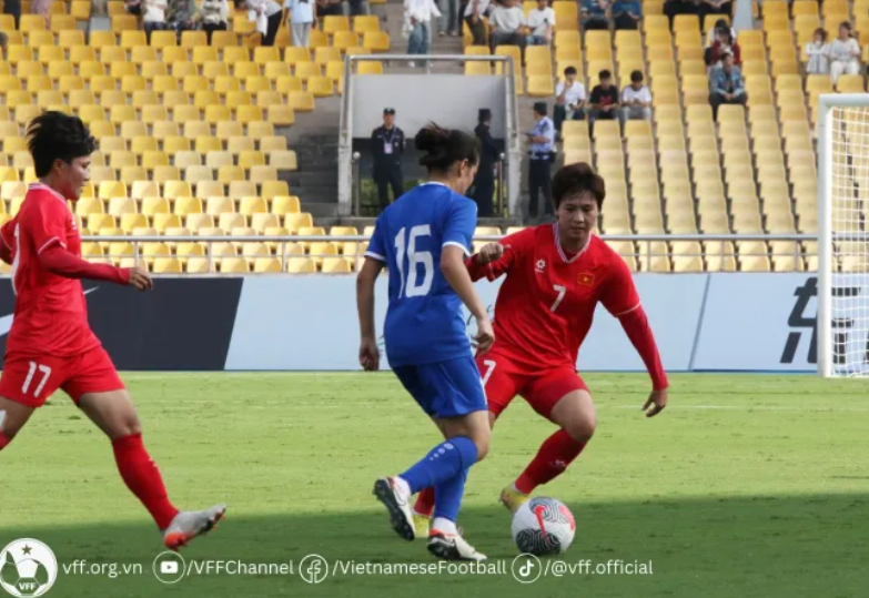 ĐT nữ Việt Nam thắng Uzbekistan