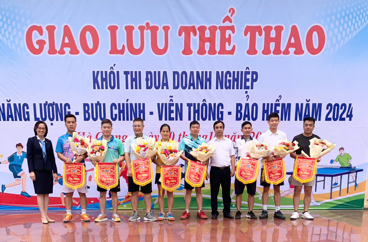 Khối thi đua Doanh nghiệp tỉnh Hà Giang tổ chức giao lưu thể thao năm 2024