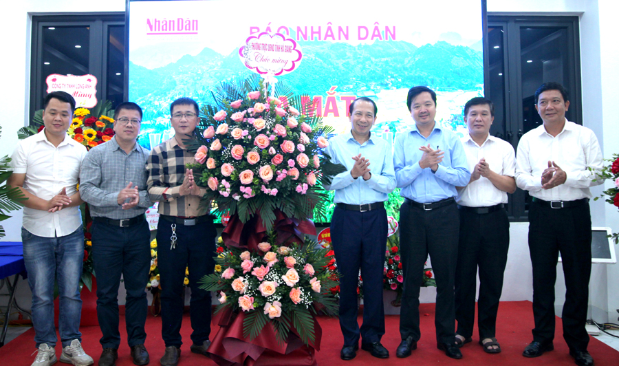 Ra mắt Văn phòng đại diện Báo Nhân dân tại Hà Giang