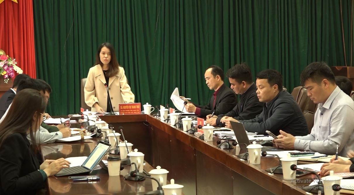 Ban Pháp chế HĐND tỉnh khảo sát tại huyện Đồng Văn