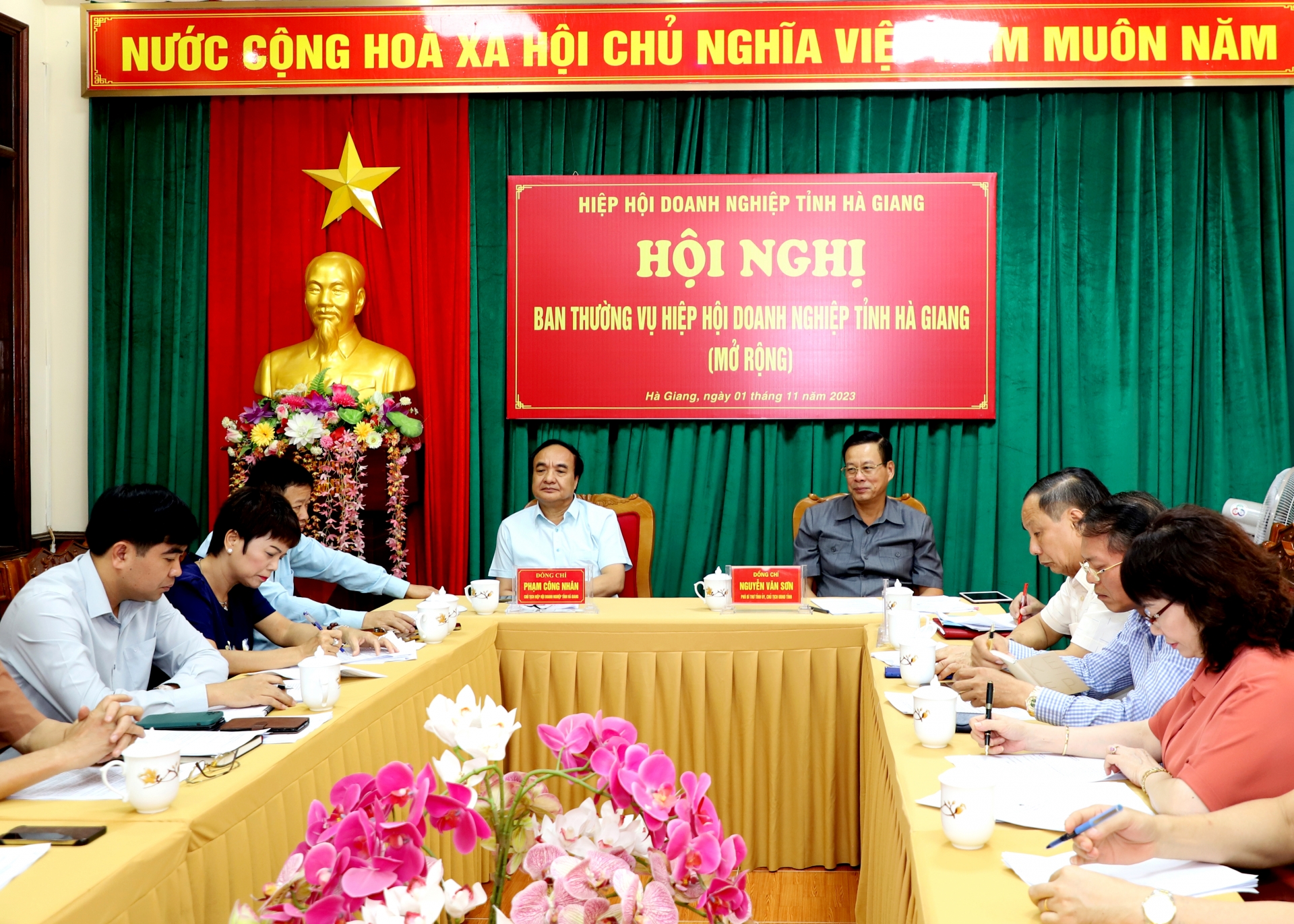 Hội nghị Ban Thường vụ Hiệp hội Doanh nghiệp tỉnh