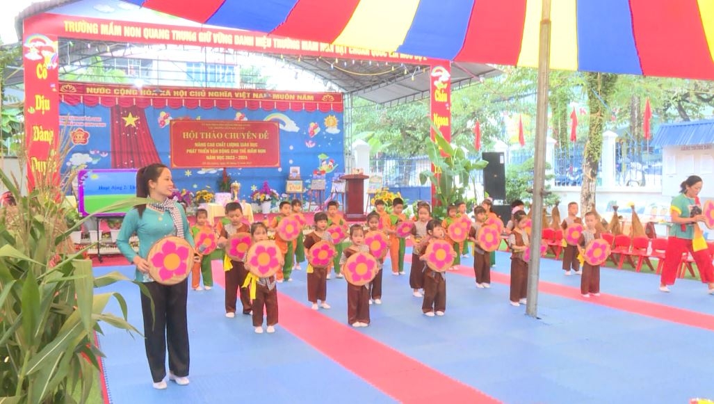 Hội thảo Chuyên đề giáo dục phát triển vận động cho trẻ mầm non