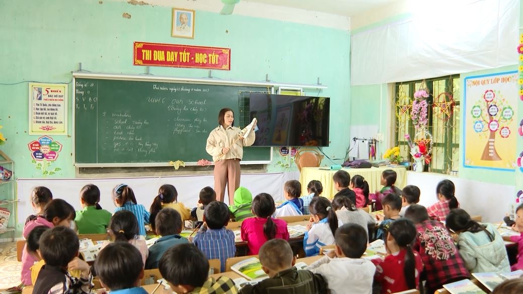 Xín Mần: Xã biên giới Pà Vầy Sủ duy trì tốt sỹ số học sinh