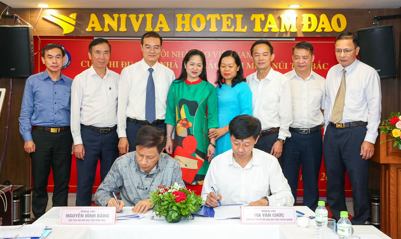Tổng kết công tác thi đua Hội Nhà báo 6 tỉnh miền núi Tây Bắc năm 2023