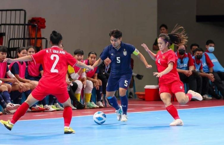 Futsal Việt Nam thua Thái Lan trước trận chung kết Futsal Đông Nam Á 2024