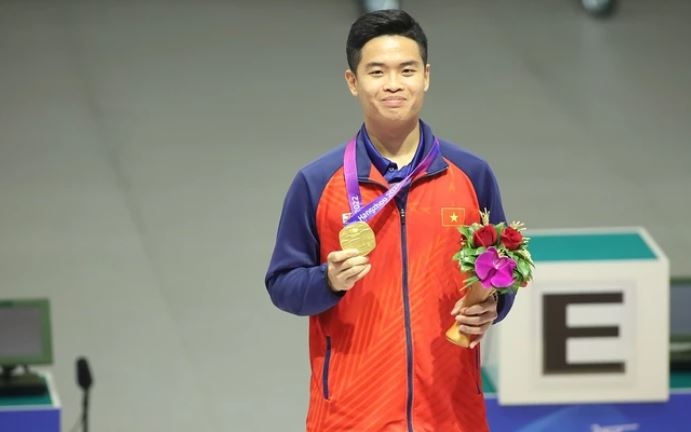 Phạm Quang Huy là VĐV tiêu biểu toàn quốc 2023