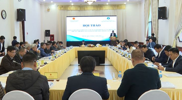 Hội thảo đánh giá xử lý sạt, trượt đất tại thị trấn Cốc Pài, huyện Xín Mần