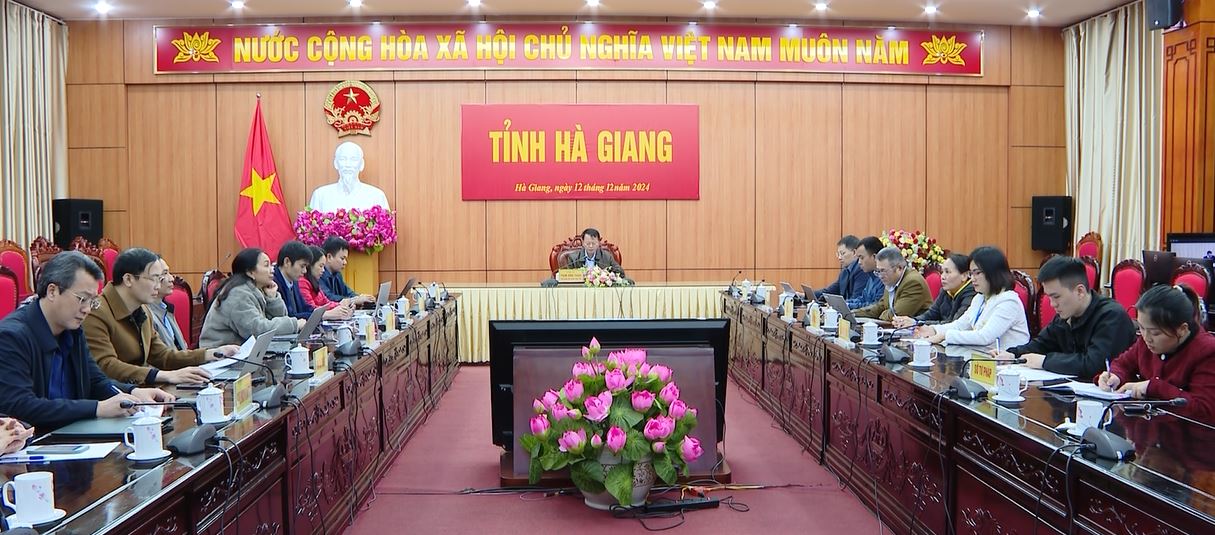Hội nghị trực tuyến công tác cải cách thủ tục hành chính