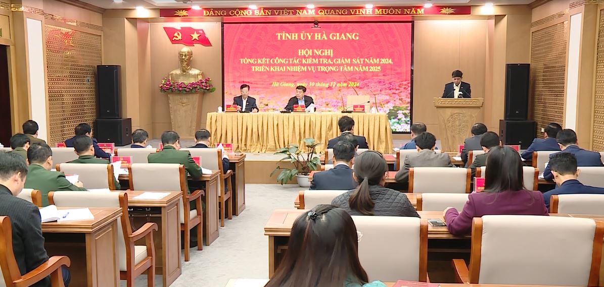 Tổng kết công tác kiểm tra, giám sát và thi hành kỷ luật Đảng năm 2024