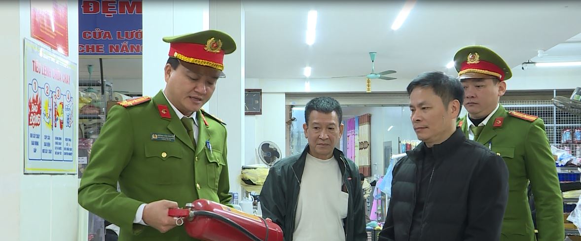 Bắc Quang: Tăng cường phòng chống cháy nổ tại các cơ sở kinh doanh
