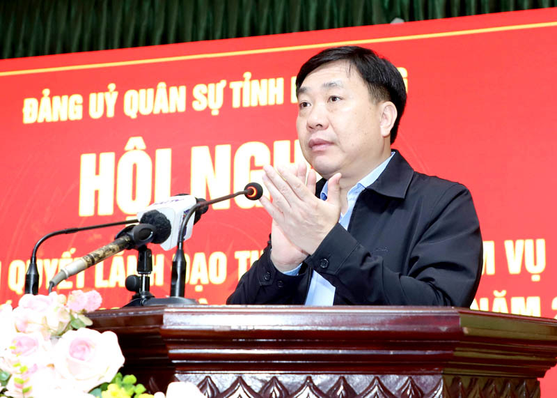 Triển khai nhiệm vụ quân sự, quốc phòng và xây dựng Đảng năm 2025