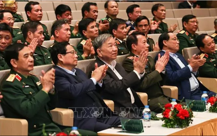 Tổng Bí thư Tô Lâm dự Chương trình nghệ thuật 'Vang mãi khúc quân hành'