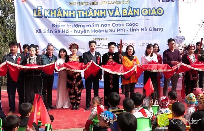 Hoàng Su Phì: Khánh thành và bàn giao lớp học điểm trường Coóc Coọc xã Sán Sả Hồ