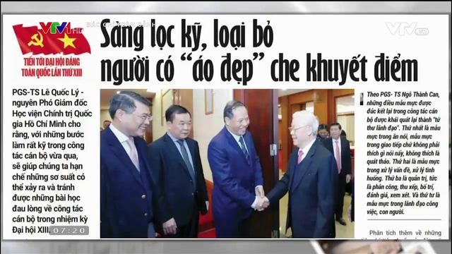 Hướng tới Đại hội Đảng XIII: Sàng lọc kỹ, loại bỏ người có “áo đẹp” che khuyết điểm