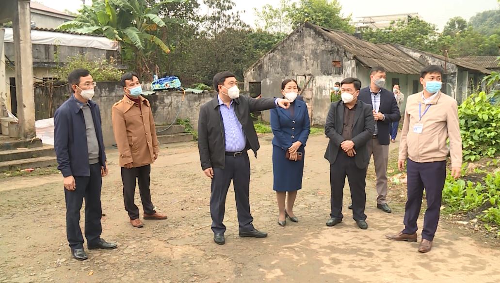 Phó Bí thư tỉnh ủy Nguyễn Mạnh Dũng làm việc tại phường Ngọc Hà, TP Hà Giang
