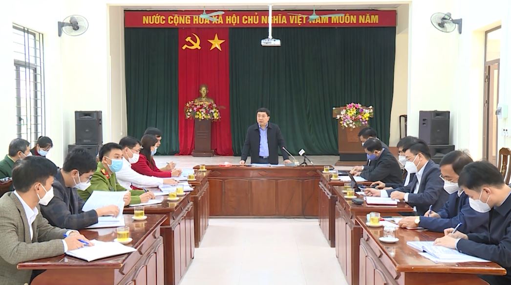 Phó Bí thư tỉnh ủy Nguyễn Mạnh Dũng làm việc tại phường Nguyễn Trãi, TP Hà Giang