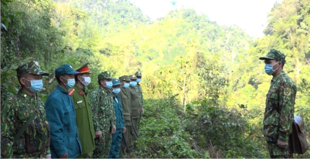 Đồn Biên phòng Sơn Vĩ tăng cường tuần tra, kiểm soát khu vực biên giới trong dịp Tết Nguyên đán