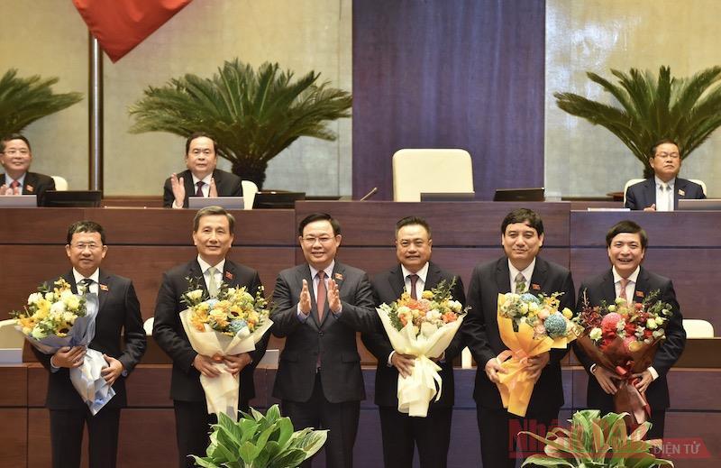 Quốc hội bầu Tổng Kiểm toán Nhà nước và một số nhân sự chủ chốt của Quốc hội