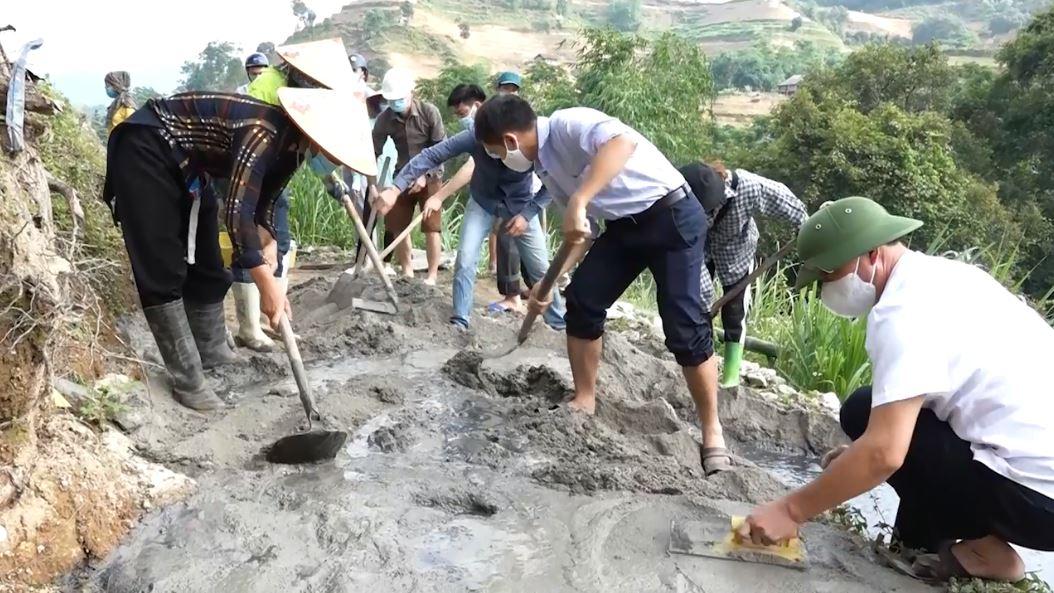 Xã Nậm dịch, huyện Hoàng Su Phì nỗ lực về đích nông thôn mới