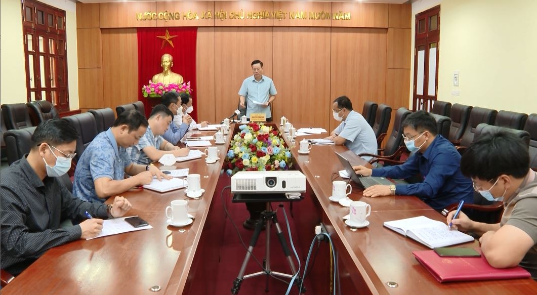 Chủ tịch UBND tỉnh Nguyễn Văn Sơn chỉ đạo về công tác phòng chống thiên tai