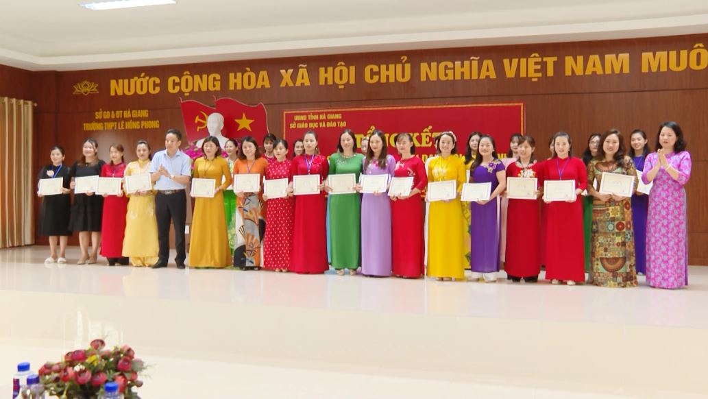 Tổng kết hội thi giáo viên mầm non dạy giỏi cấp tỉnh lần thứ XIII