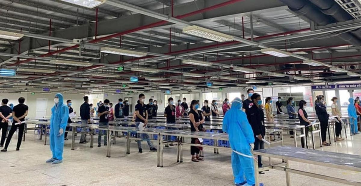 Bộ Y tế hướng dẫn xử lý tình huống dịch có trong các khu công nghiệp