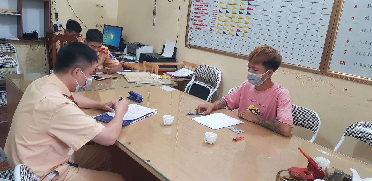Xử lý đối tượng vi phạm luật giao thông đường bộ