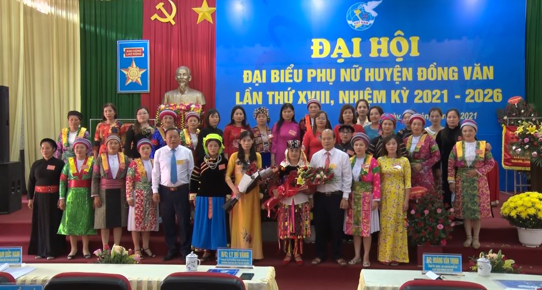 Đại hội Đại biểu Phụ nữ các huyện Yên Minh, Bắc Mê, Đồng Văn, nhiệm kỳ 2021 - 2026