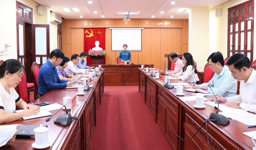 Thống nhất chương trình kỳ họp thứ 10 - HĐND tỉnh