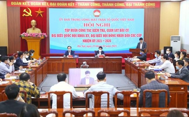 Hoạt động kiểm tra, giám sát bầu cử phải kịp thời, hiệu quả