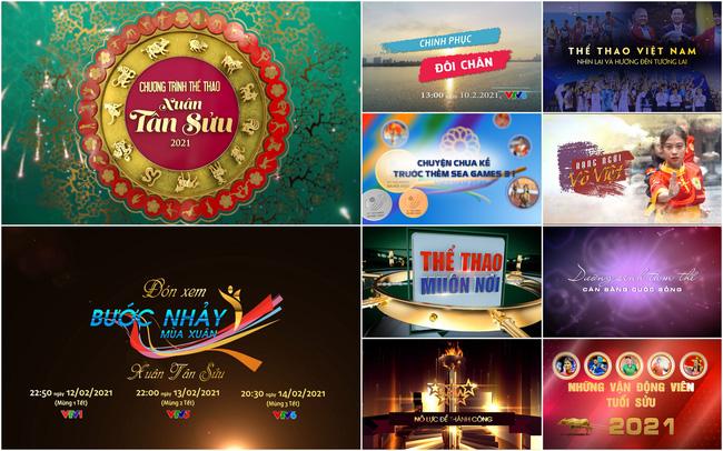 Đặc sắc chương trình Thể thao Tết Nguyên đán Tân Sửu 2021 trên sóng VTV
