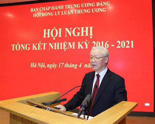 Hội đồng Lý luận Trung ương tổng kết nhiệm kỳ 2016 - 2021