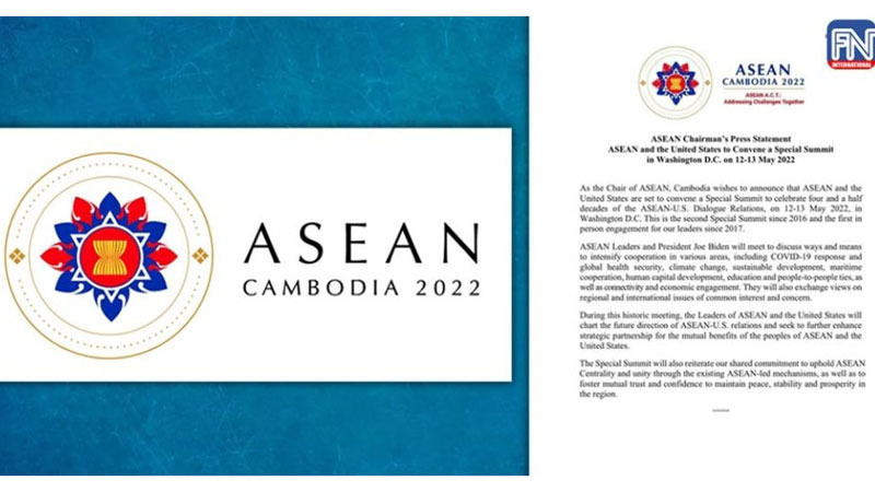 Campuchia ra thông cáo báo chí về Hội nghị Cấp cao đặc biệt ASEAN-Mỹ