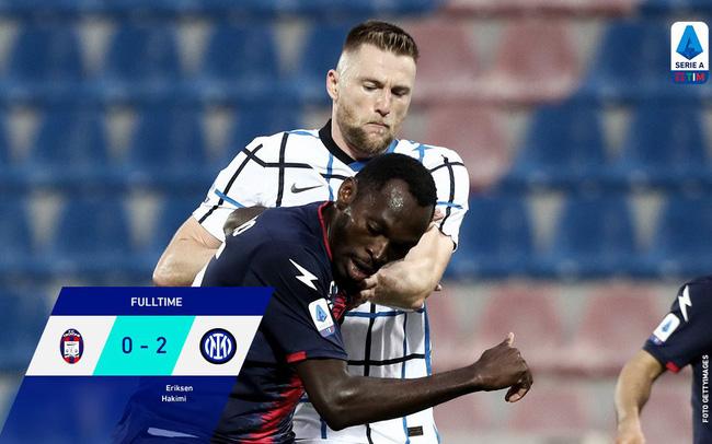 Đánh bại Crotone, Inter Milan biến Juventus thành cựu vương Serie A
