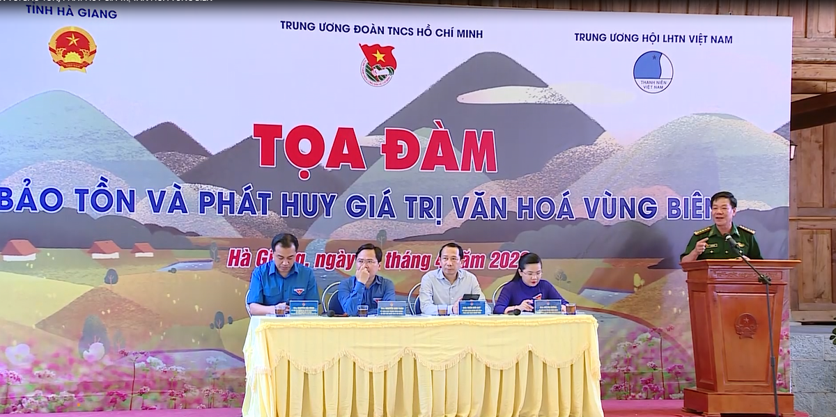 Thanh niên với bảo tồn giá trị văn hóa vùng biên