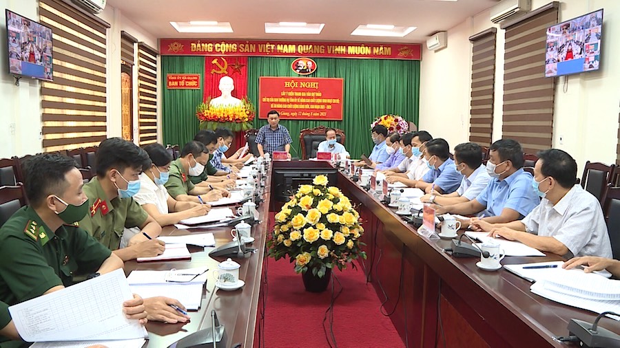 Lấy ý kiến vào Dự thảo Chỉ thị của BTV Tỉnh ủy về nâng cao chất lượng sinh hoạt chi bộ và Đề án nâng cao chất lượng đảng viên