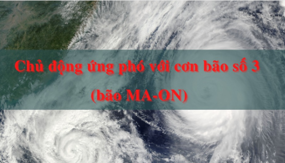 Chủ động ứng phó với cơn bão số 3