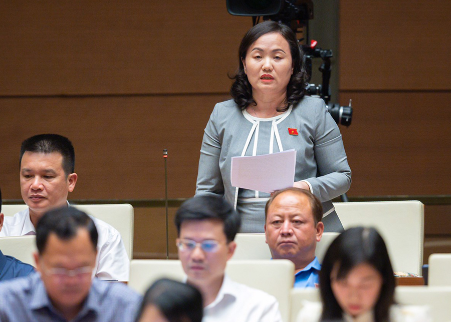 Kỳ họp thứ tư Quốc hội khóa XV: Đoàn Đại biểu Hà Giang cho ý kiến vào dự thảo Luật Dầu khí( Sửa đổi)