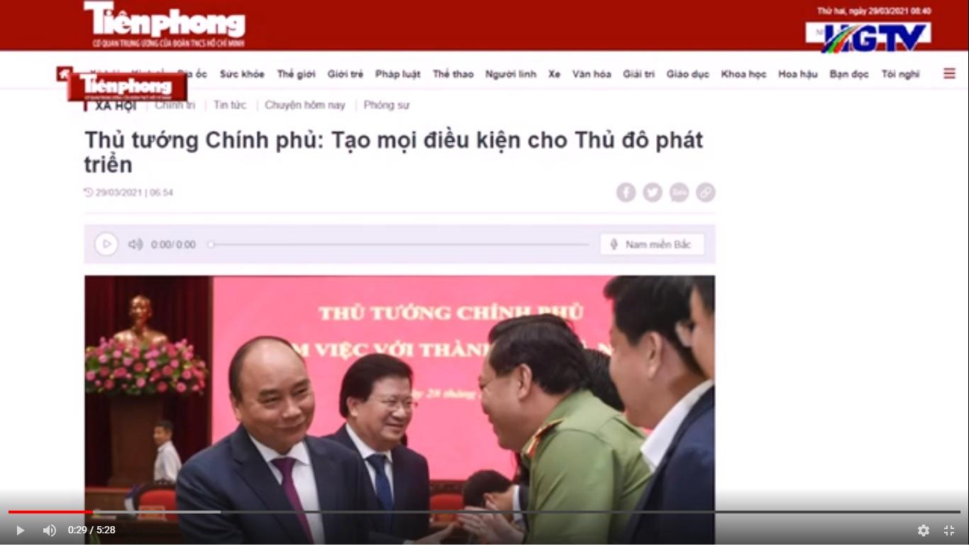 Báo chí 24h - Ngày 29/3/2021