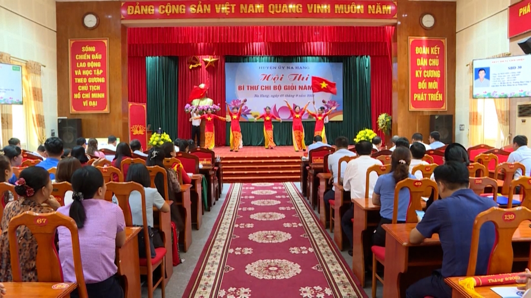 (TTV) Ghi nhận tại Hội thi Bí thư Chi bộ giỏi huyện Na Hang năm 2023