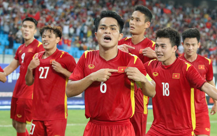 Những hình ảnh U23 Việt Nam khắc vào tim người hâm mộ bóng đá nước nhà   Đài Phát Thanh và Truyền Hình Lạng Sơn