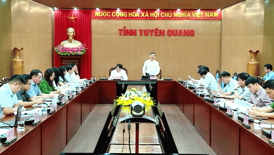 (TTV) Đoàn công tác Ban Chỉ đạo các Chương trình mục tiêu Quốc gia làm việc tại Tuyên Quang