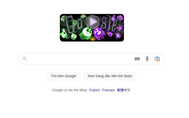 Google Thay Ảnh Đại Diện Mừng Lễ Halloween 2022 - Đài Ptth Tuyên Quang